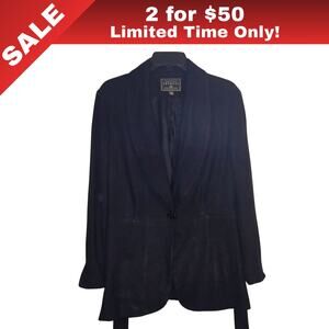 [Sale: 2 for $50!] Campagnie Internationale Express Black Blazer Size 9/10 0201